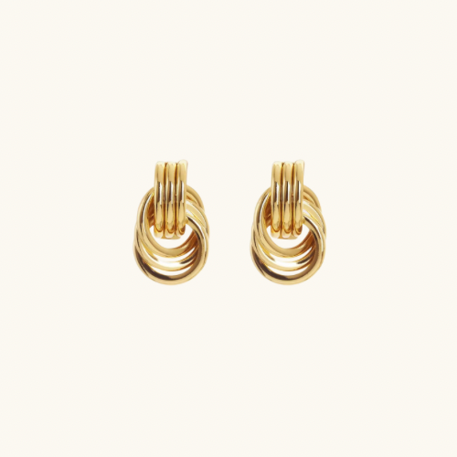 Gold Loops Earrings