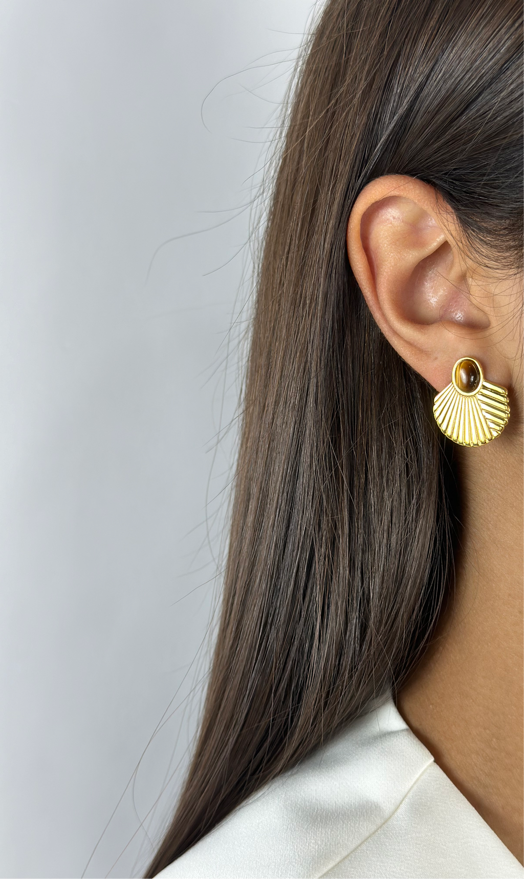 Sunburst Gem Studs