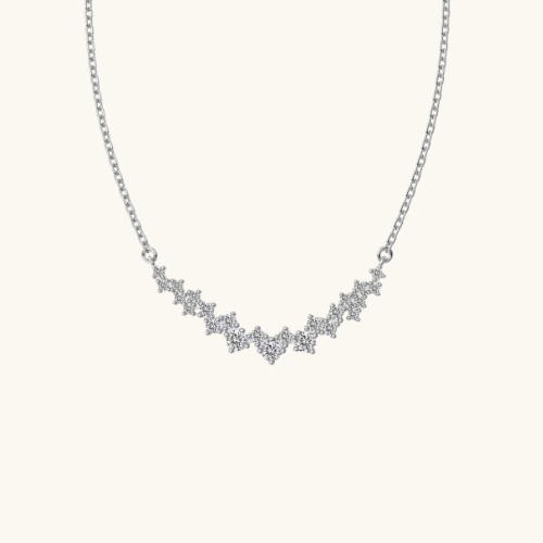 Floral Cluster Necklace