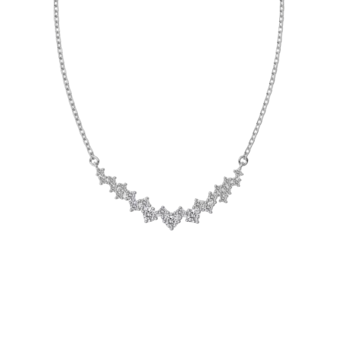 Floral Cluster Necklace