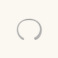 Open Cuff Bangle Silver