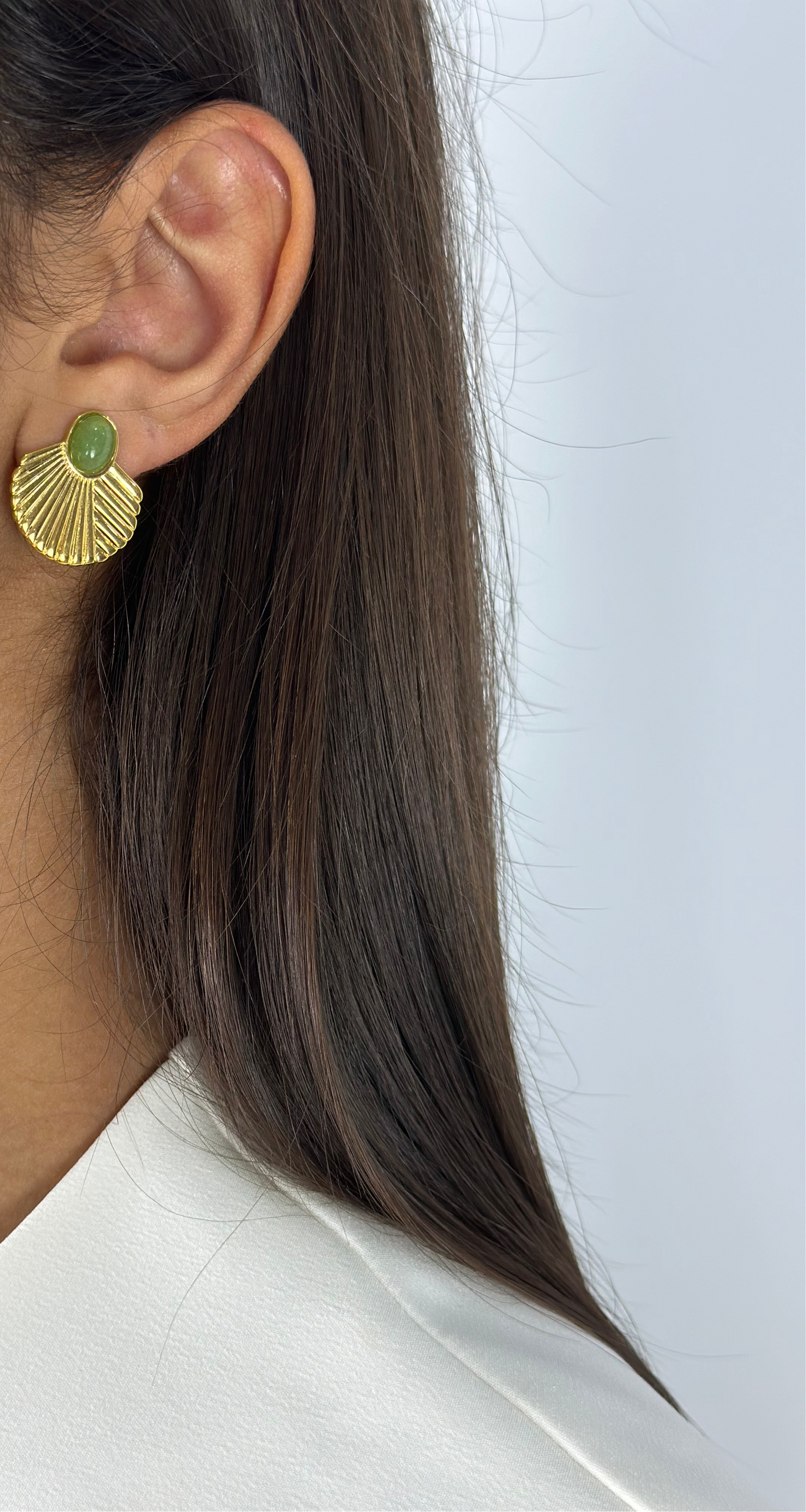 Sunburst Gem Studs