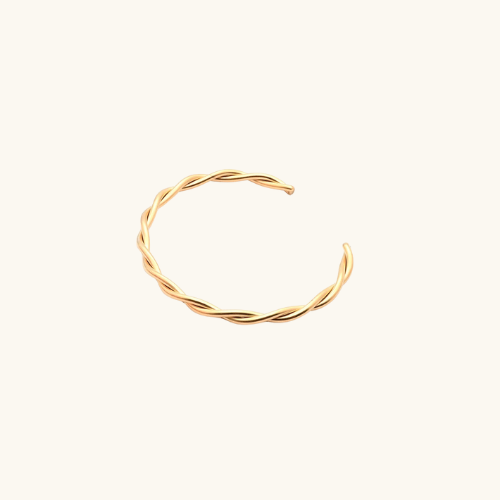 Twisted Spiral Gold