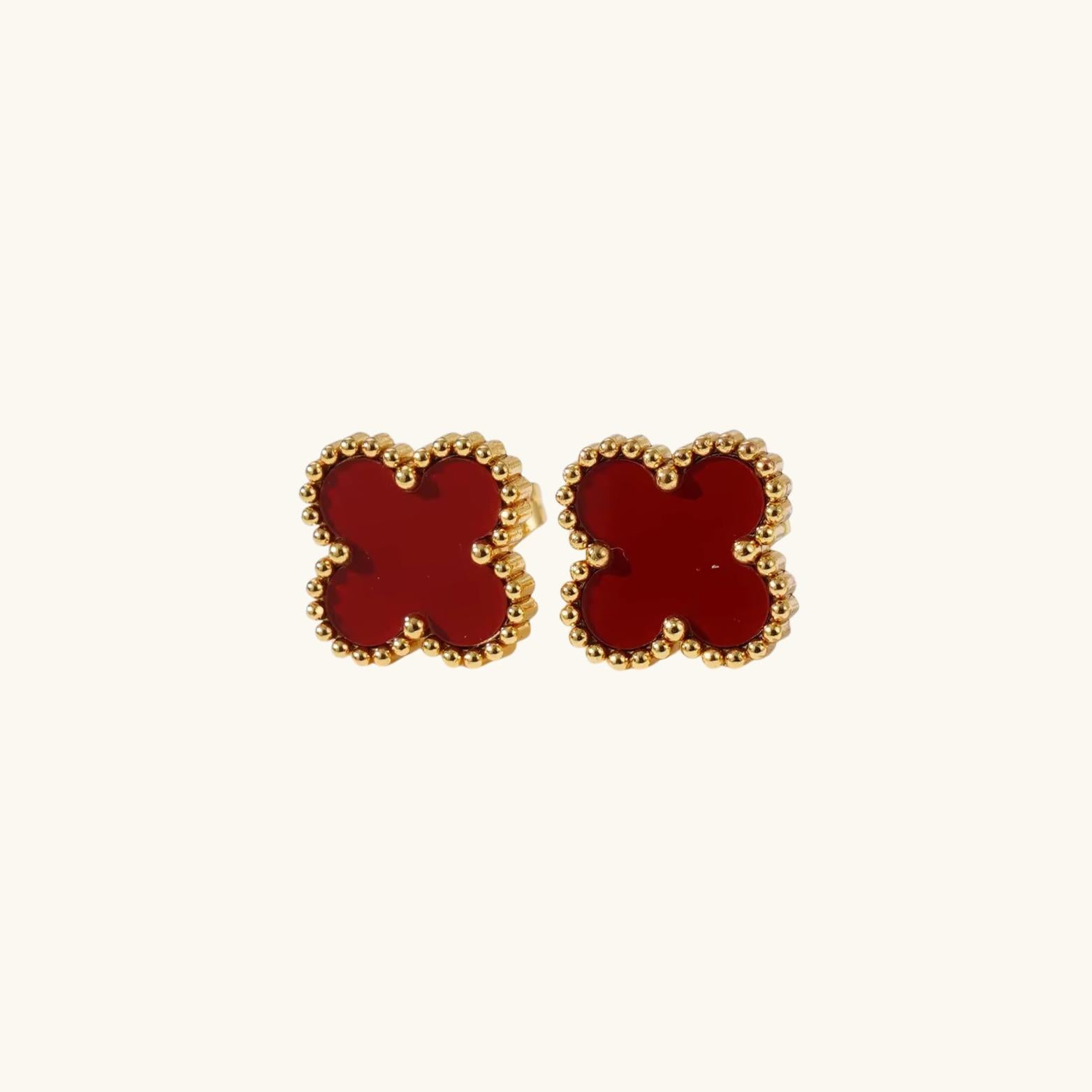 Leaf earrings