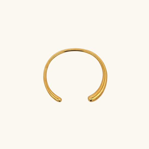 Open Cuff Bangle Gold