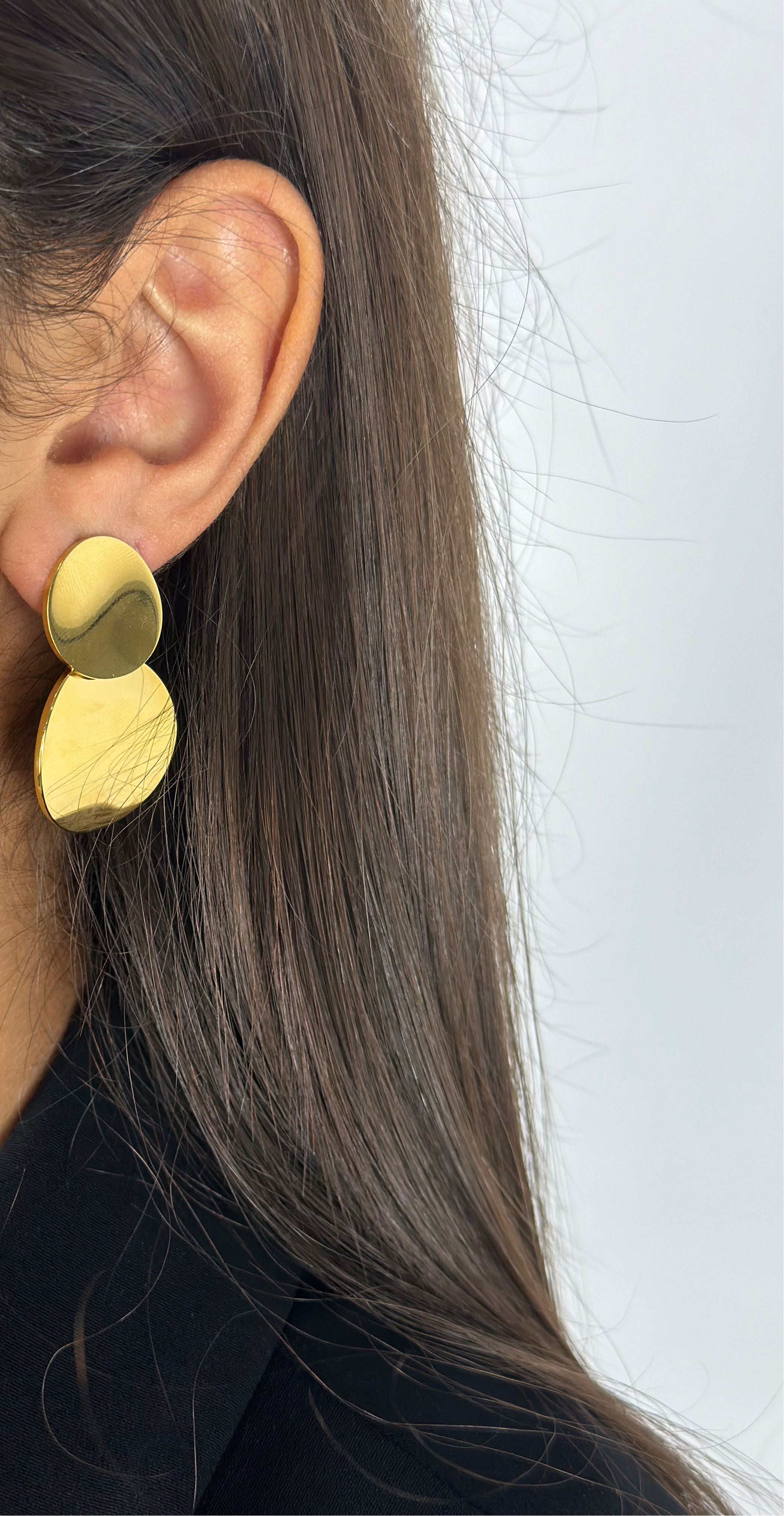Modern Curve Studs